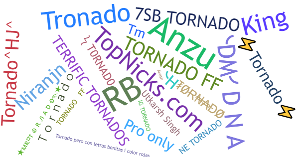 Apodos para Tornado