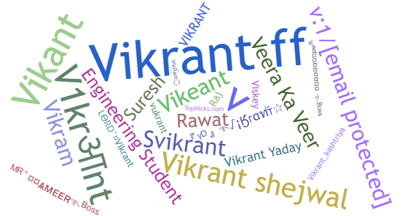 Apodos para Vikrant