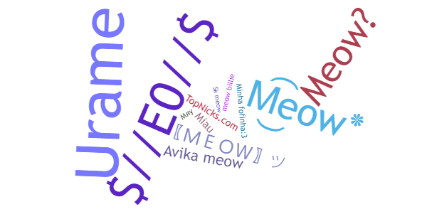 Apodos para Meow