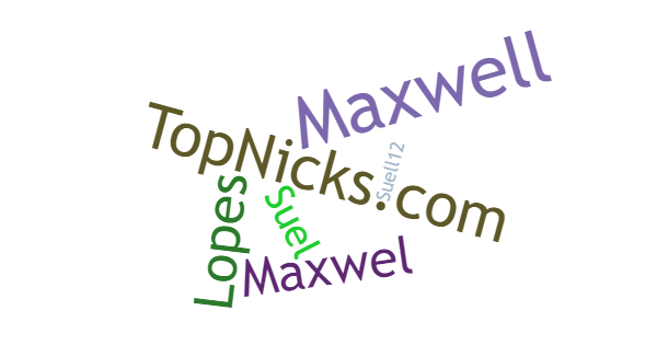 Apodos para Maxwell