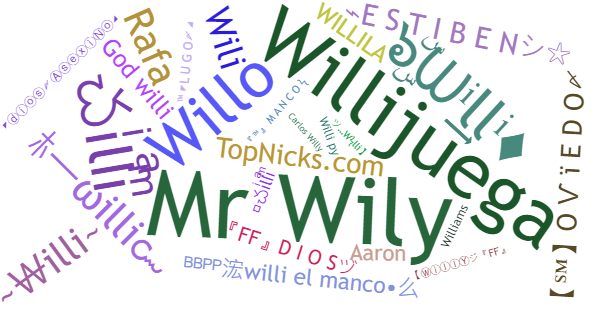 Apodos para Willi