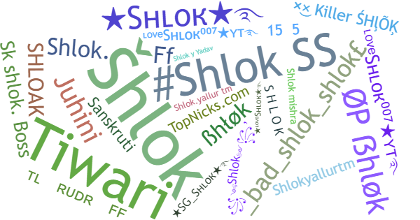 Apodos para Shlok