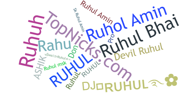 Apodos para Ruhul