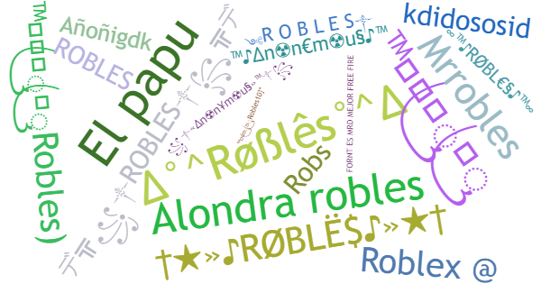 Apodos para Robles