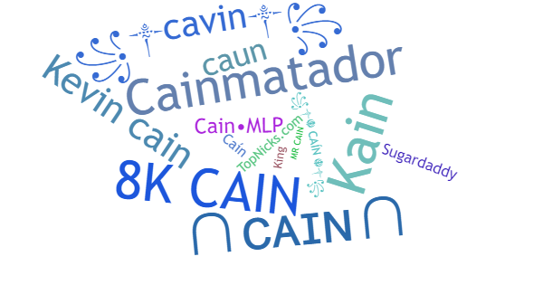 Apodos para Cain