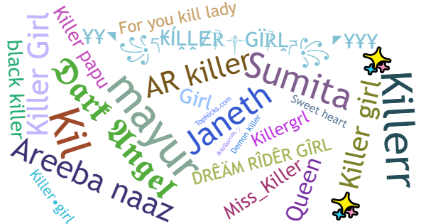 Apodos para KILLERGIRL