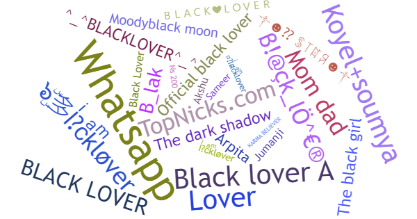 Apodos para Blacklover