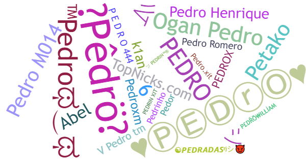 Apodos para Pedro