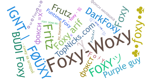 Apodos para Foxy