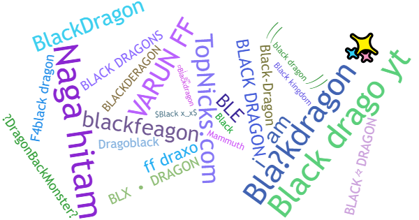 Apodos para Blackdragon