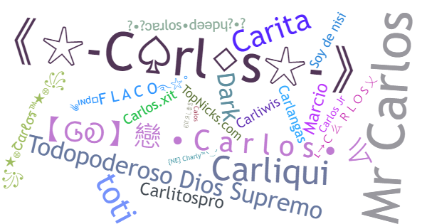 Apodos para Carlos